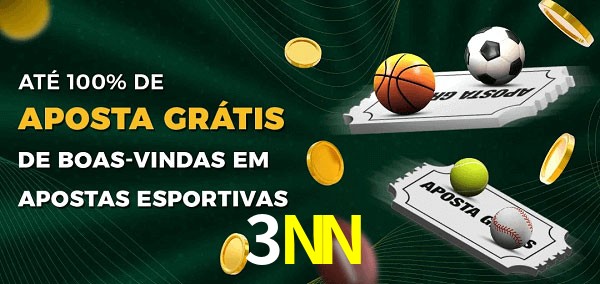 3NN Ate 100% de Aposta Gratis
