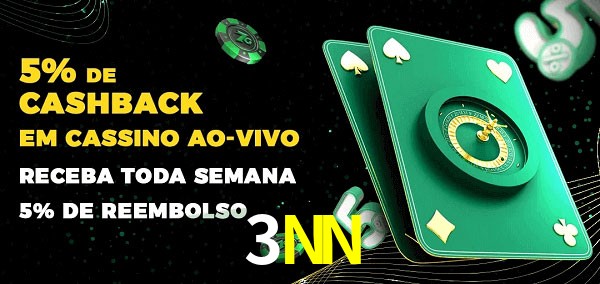 Promoções do cassino ao Vivo 3NN